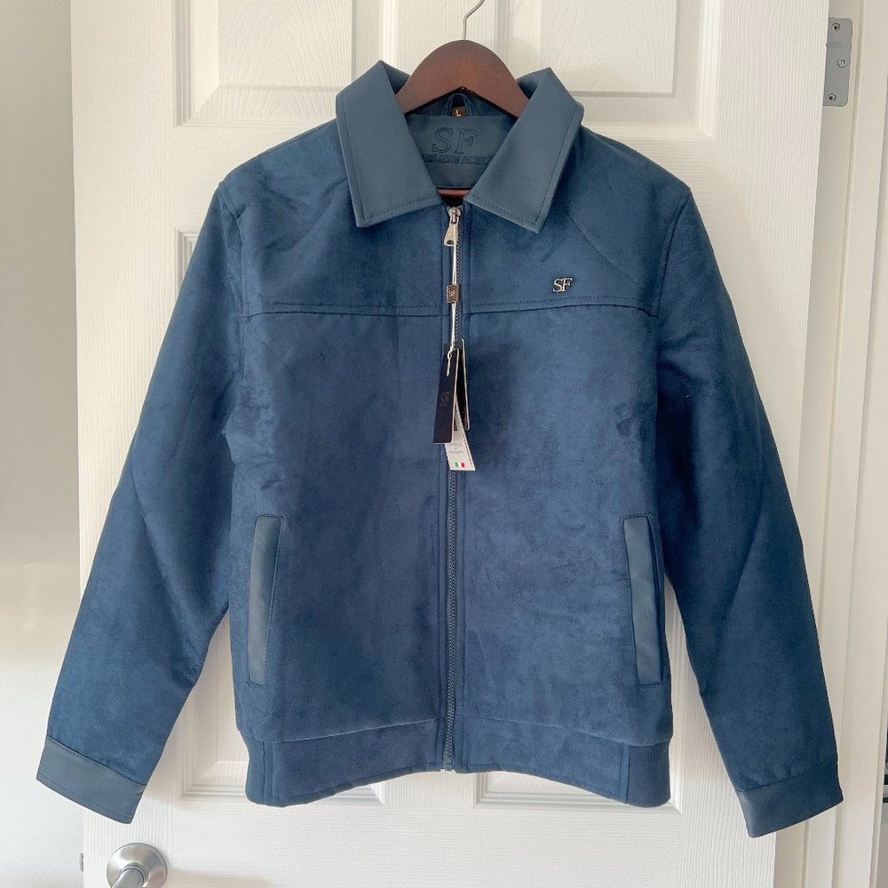 Superlative Fashion Brand Ultrasuede Wind Breaker Jacket!